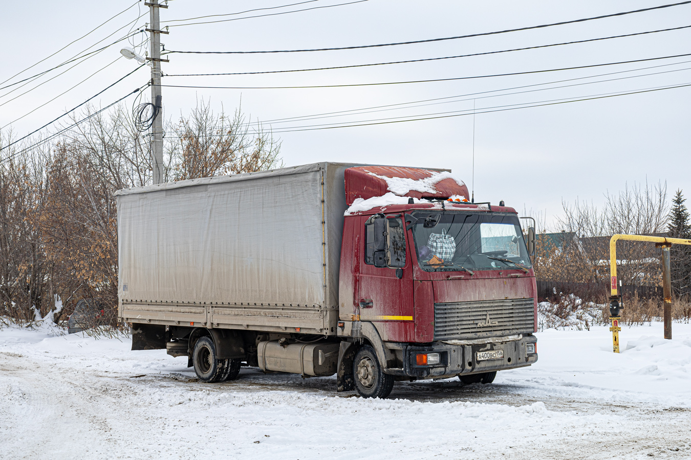 Оренбургская область, № А 400 ВС 156 — МАЗ-437130