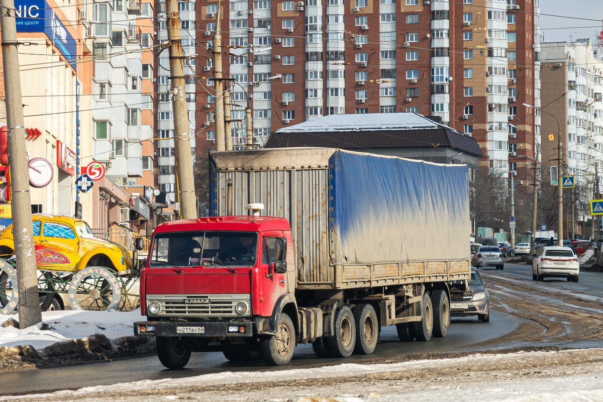 Самарская область, № Н 211 ВУ 63 — КамАЗ-5410