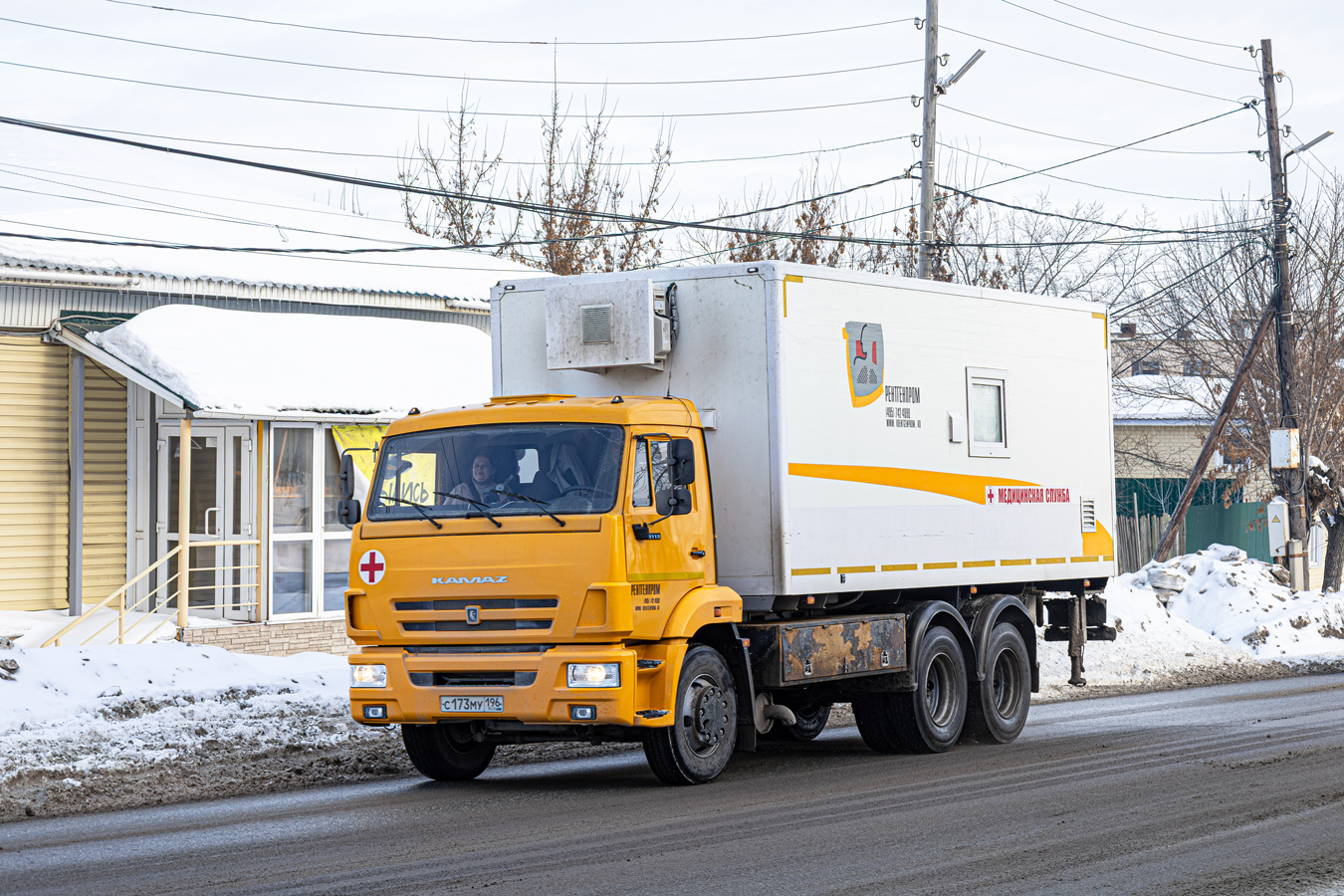 Свердловская область, № С 173 МУ 196 — КамАЗ-65115-A5(48)