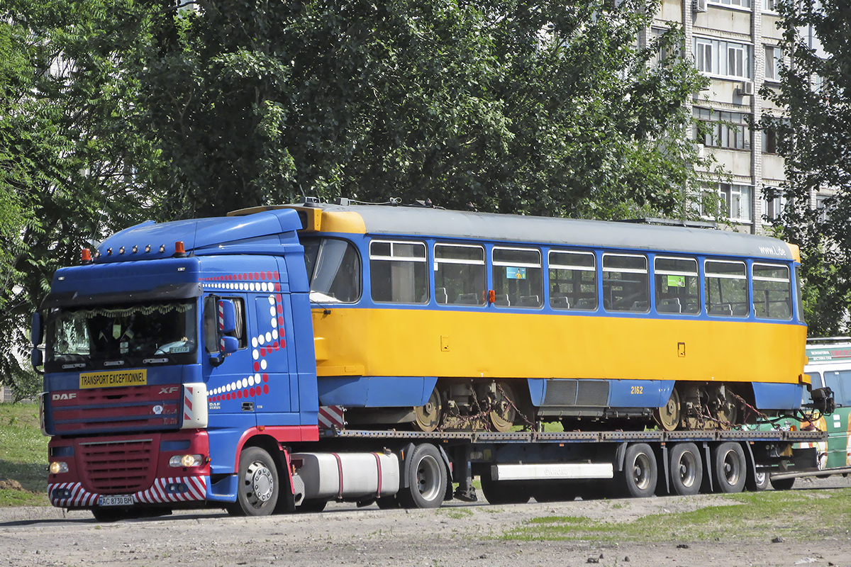 Волынская область, № АС 8730 ВМ — DAF XF105 FT