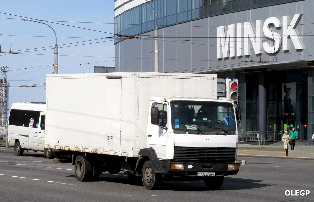 Гродненская область, № АН 2736-4 — Mercedes-Benz LK (общая модель)