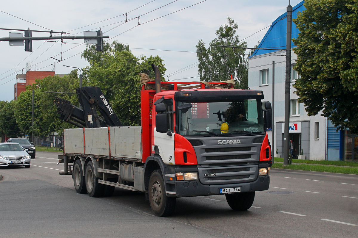 Литва, № MAI 744 — Scania ('2004) P380