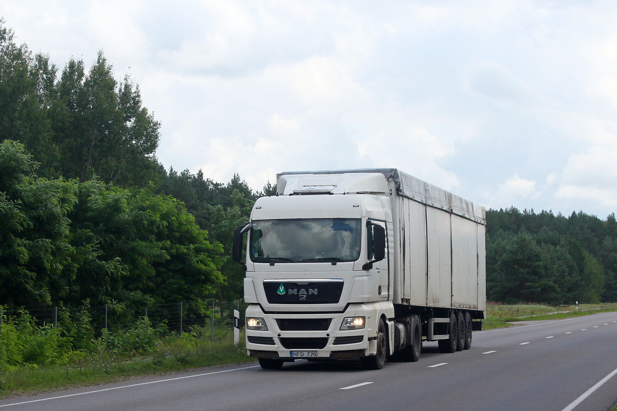 Литва, № HFD 720 — MAN TGX ('2007) 18.440