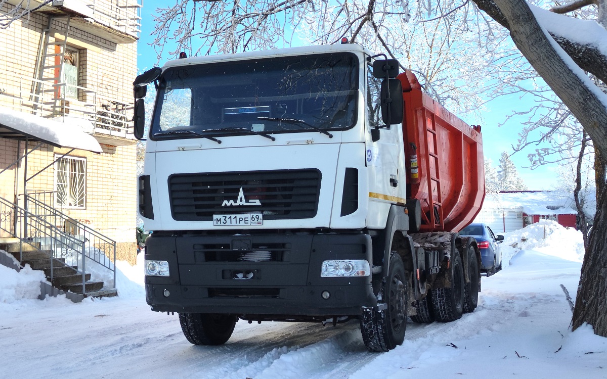 Тверская область, № М 311 РЕ 69 — МАЗ-6501W6