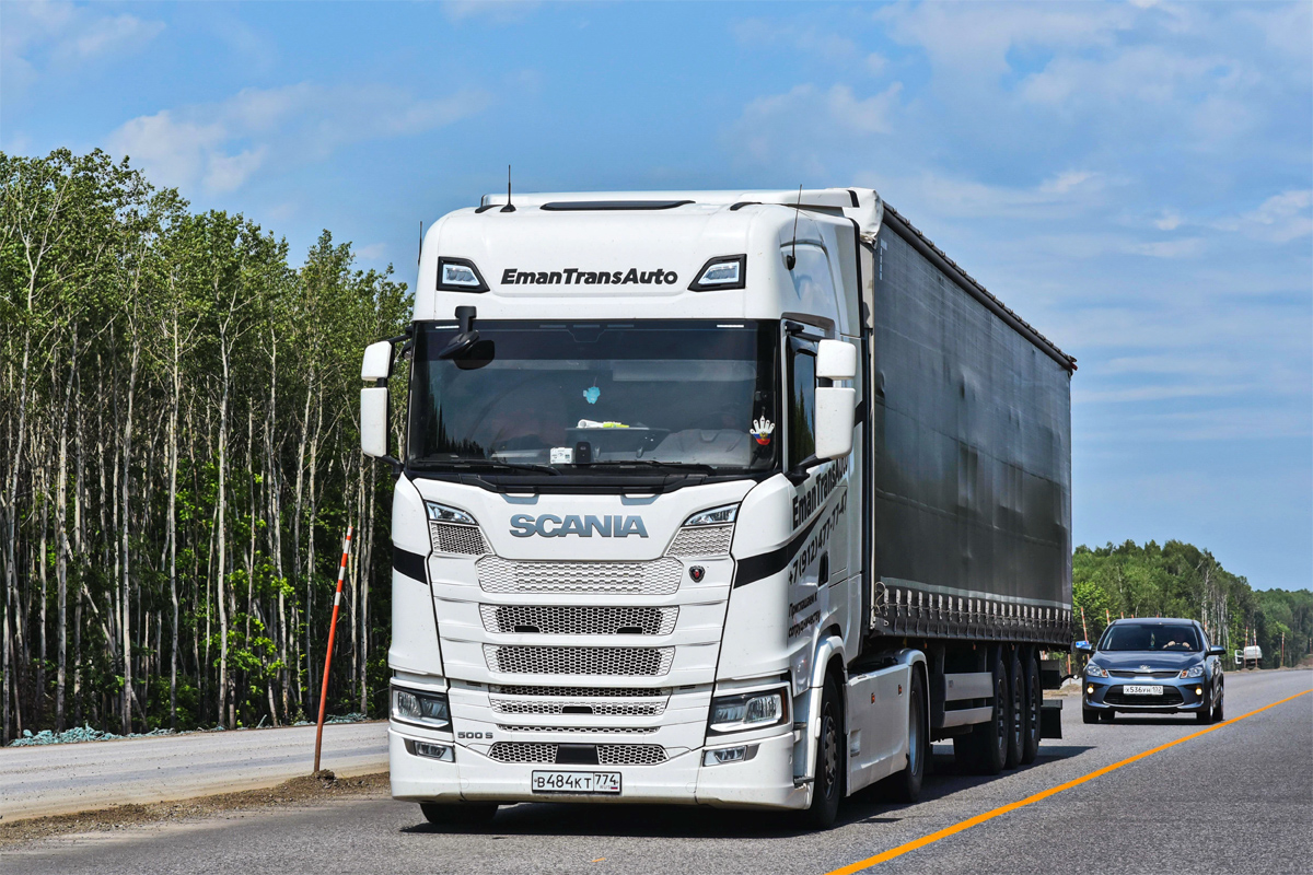Челябинская область, № В 484 КТ 774 — Scania ('2016) S500