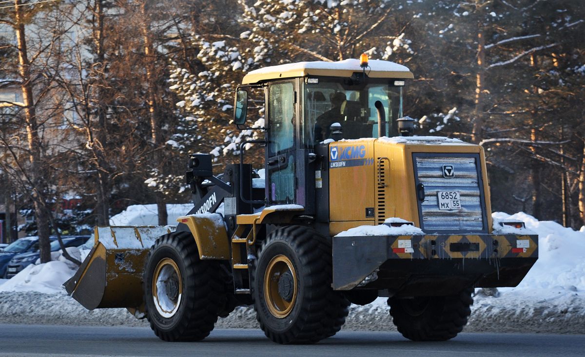 Омская область, № 6852 МХ 55 — XCMG LW300 (общая модель)