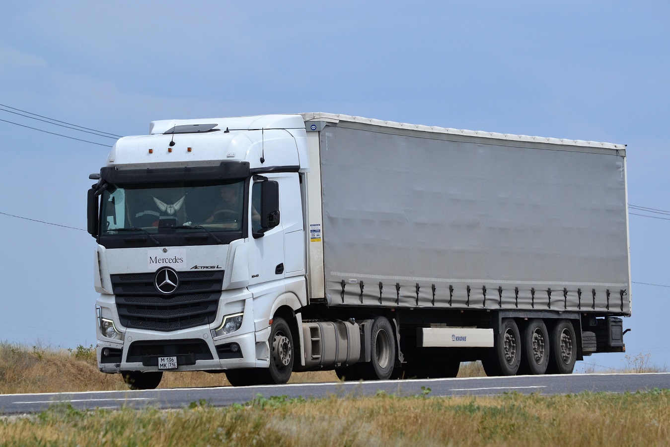 Татарстан, № М 136 МК 716 — Mercedes-Benz Actros '18 1845 [Z9M]