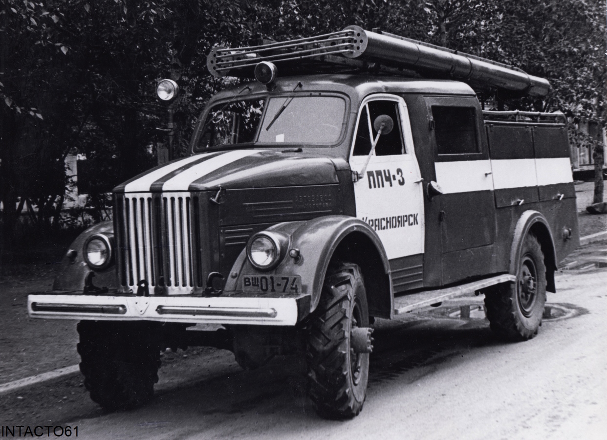 Красноярский край, № ВЩ 01-74 — ГАЗ-63; Исторические фотографии (до 2000 года) (Красноярский край)