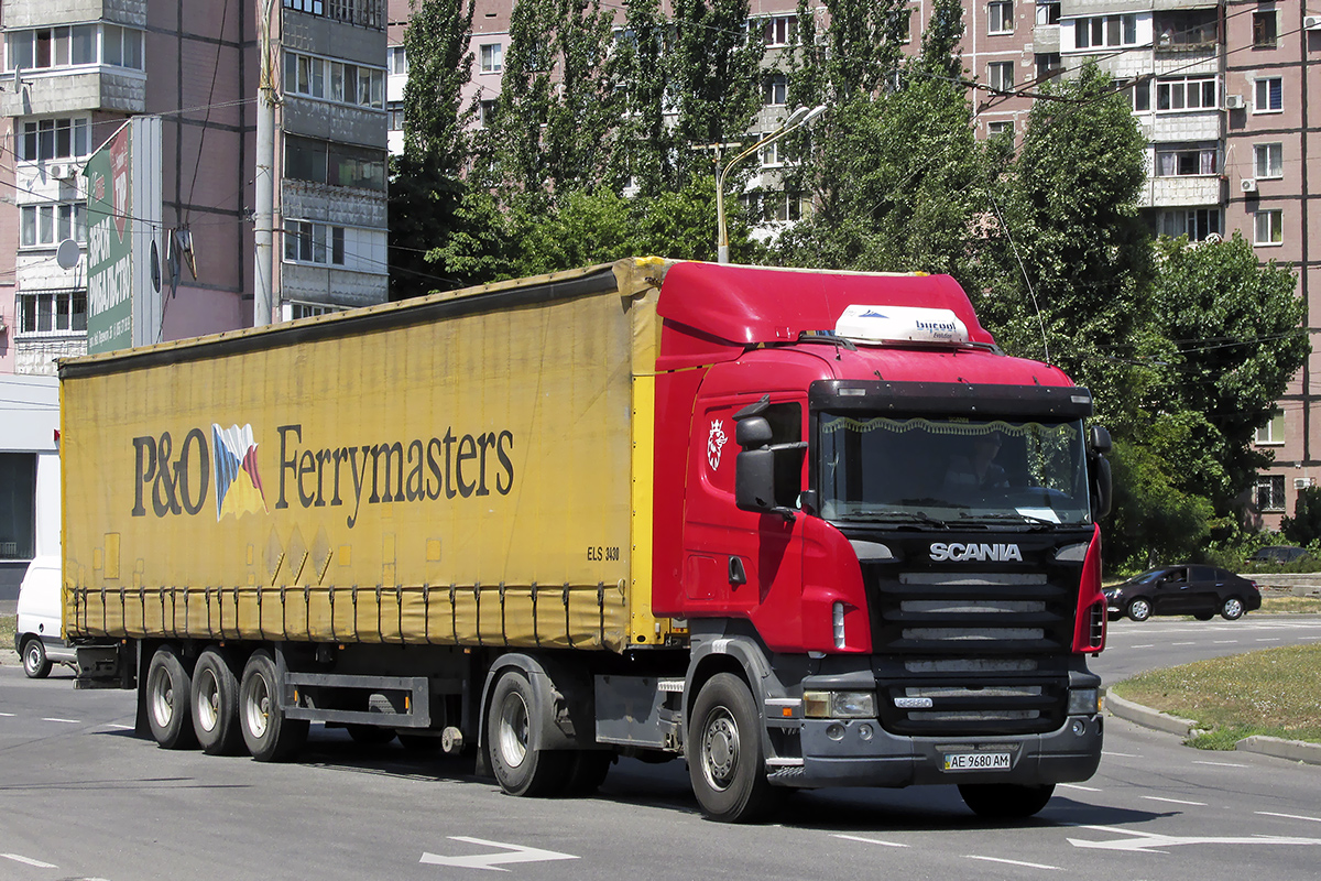 Днепропетровская область, № АЕ 9680 АМ — Scania ('2004) R380