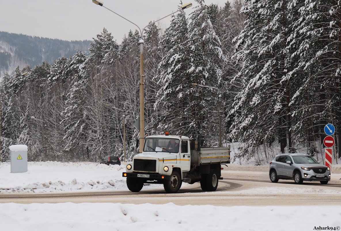 Красноярский край, № М 180 ОС 124 — ГАЗ-3309