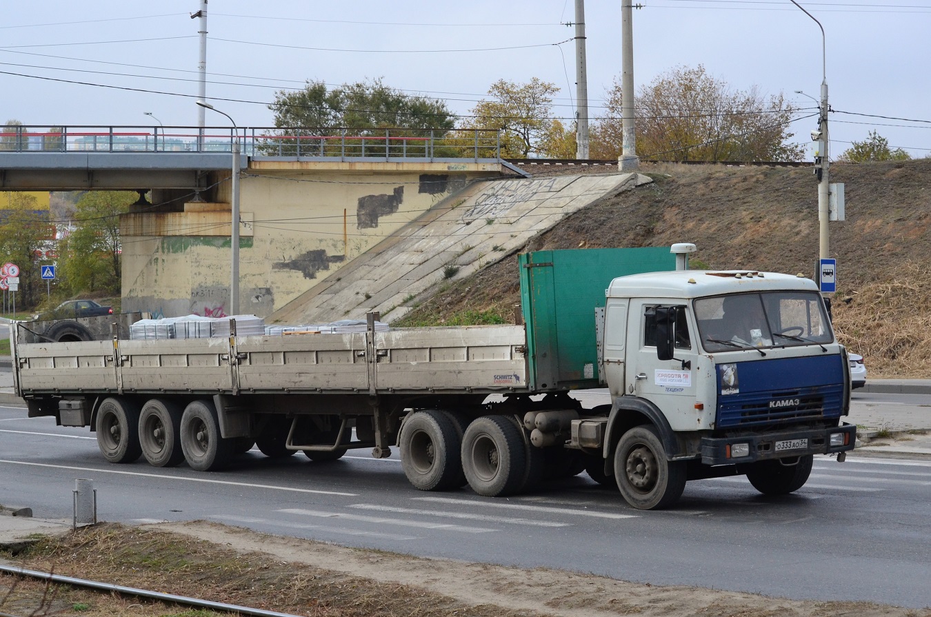 Волгоградская область, № О 333 АО 34 — КамАЗ-54115-13 [54115N]
