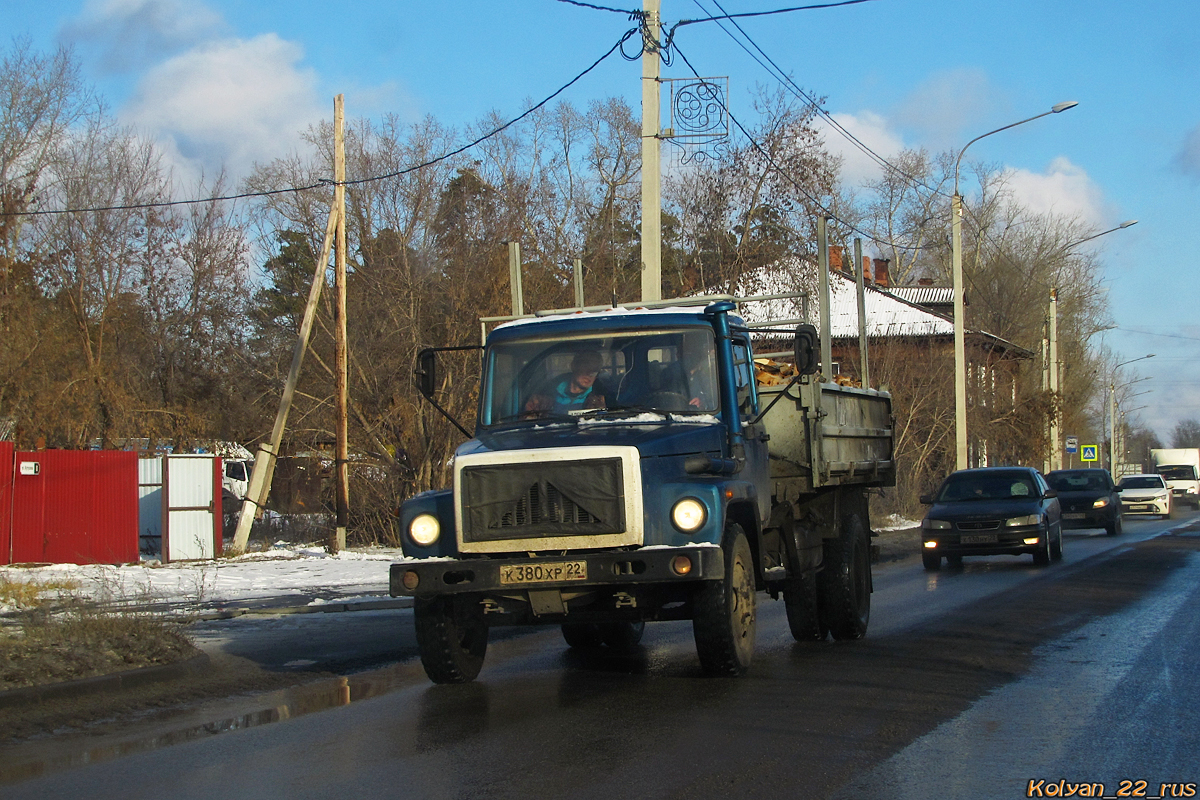 Алтайский край, № К 380 ХР 22 — ГАЗ-4301