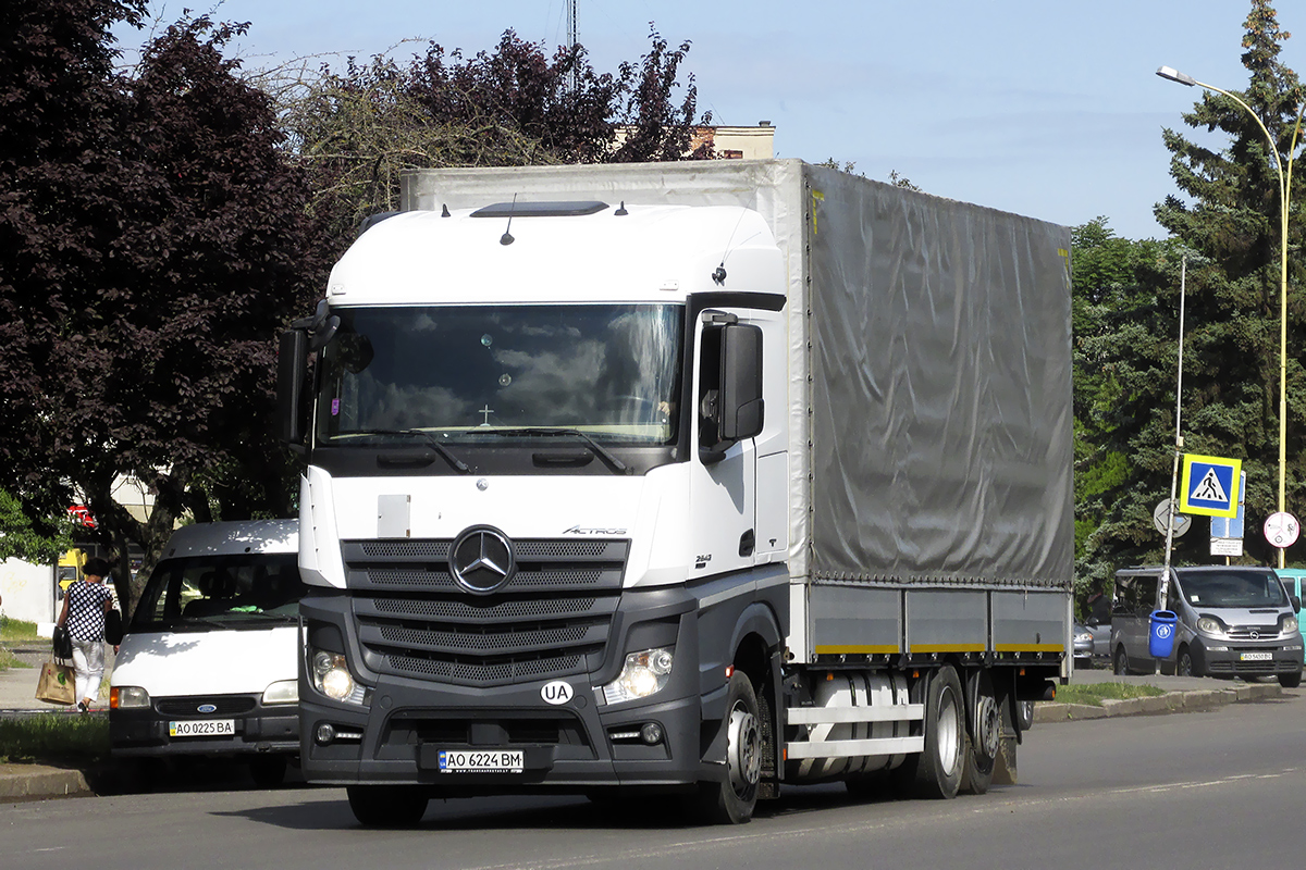Закарпатская область, № АО 6224 ВМ — Mercedes-Benz Actros ('2011) 2542