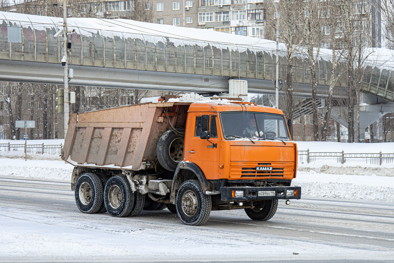 Свердловская область, № В 089 ВХ 196 — КамАЗ-65115 [651150]