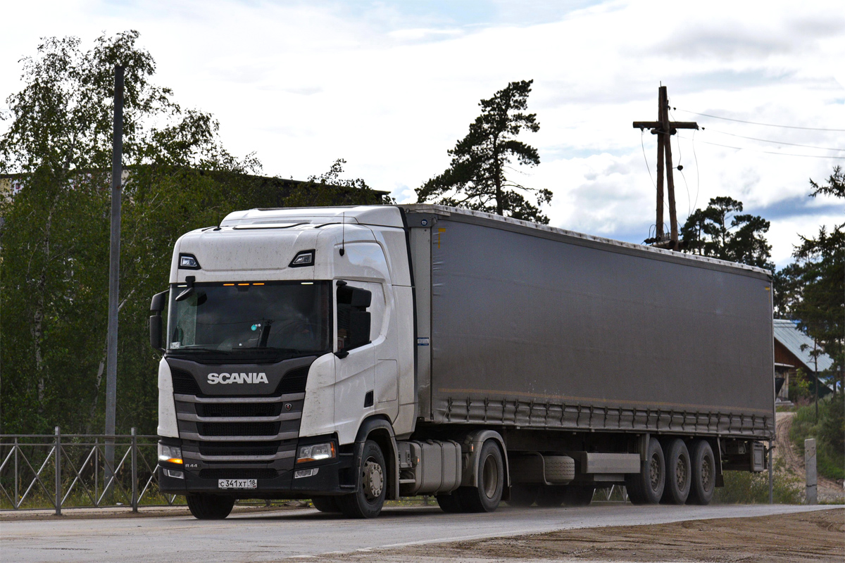 Удмуртия, № С 341 ХТ 18 — Scania ('2016) R440