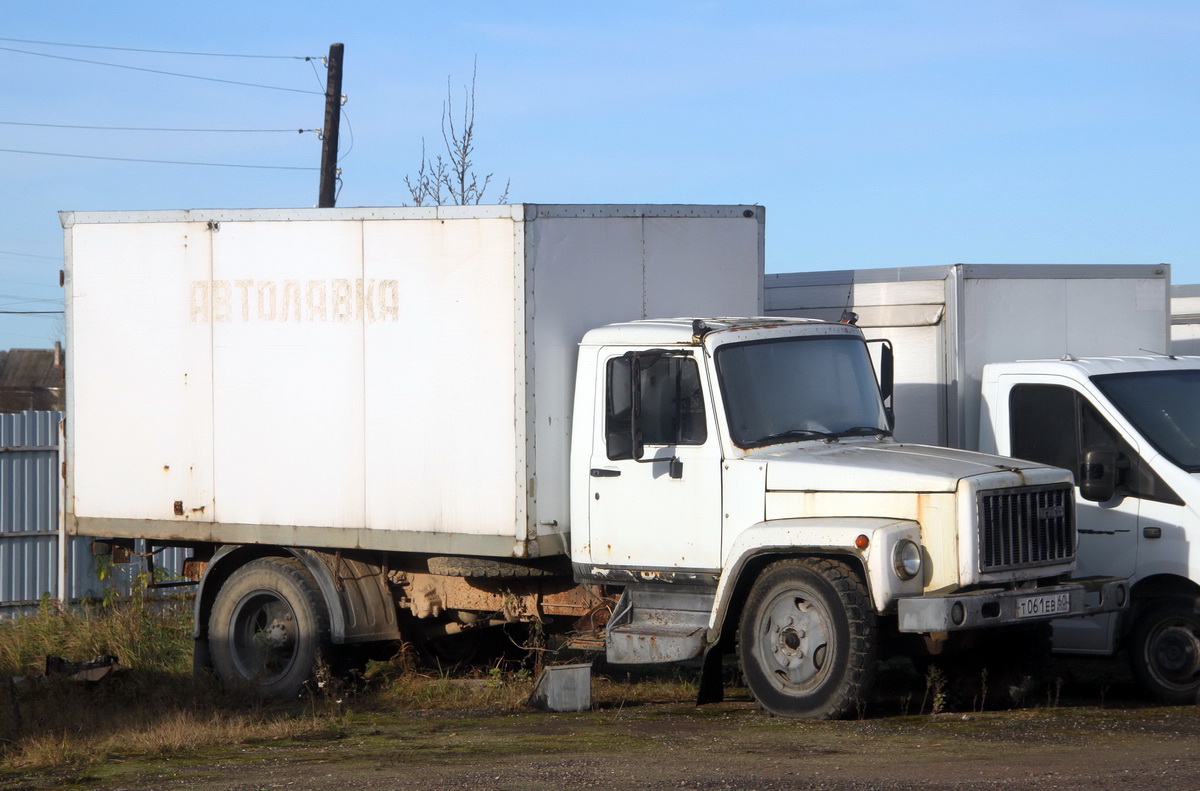 Псковская область, № Т 061 ЕВ 60 — ГАЗ-3307