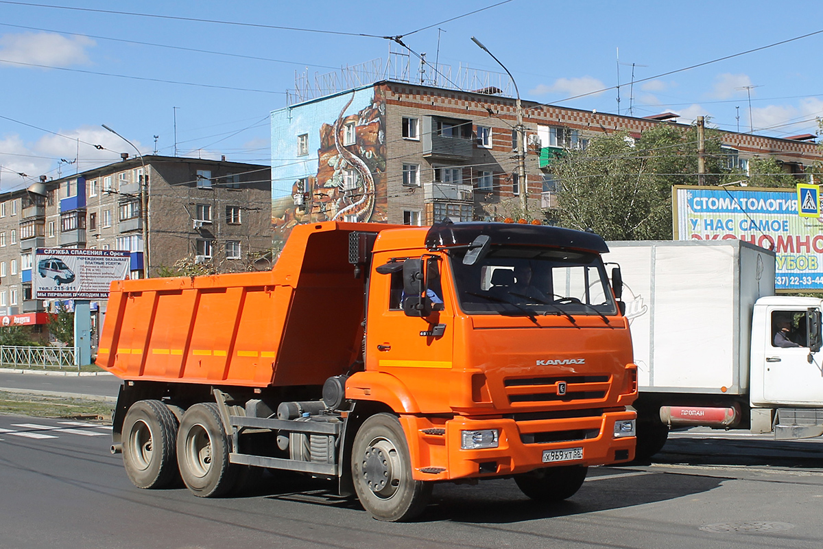Оренбургская область, № Х 969 ХТ 56 — КамАЗ-65115-50