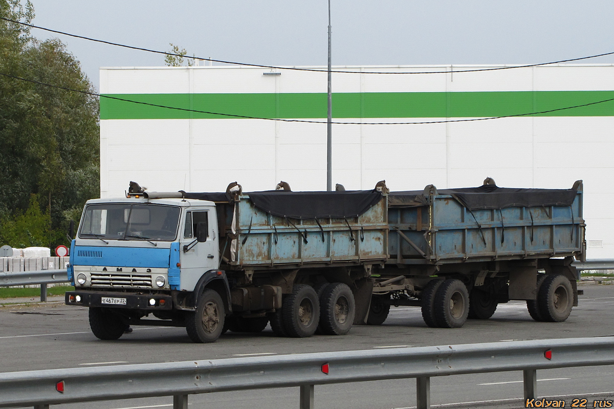 Алтайский край, № Е 467 ЕР 22 — КамАЗ-5320