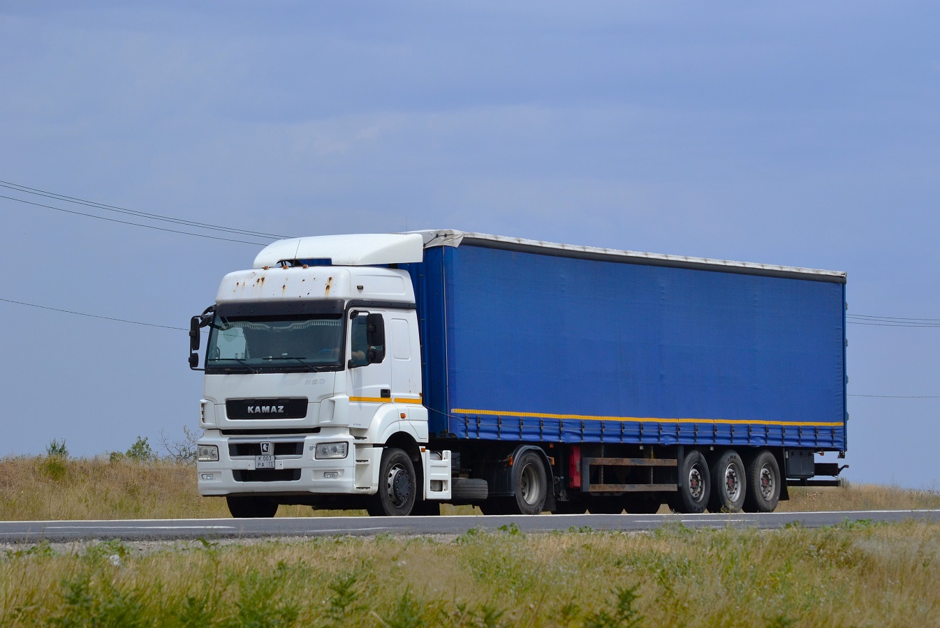 Ульяновская область, № К 003 РА 73 — КамАЗ-5490-S5(87)