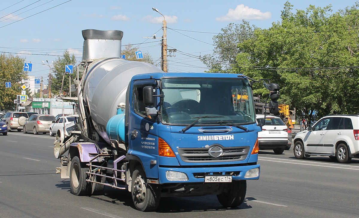 Челябинская область, № Н 805 ЕС 174 — Hino Ranger
