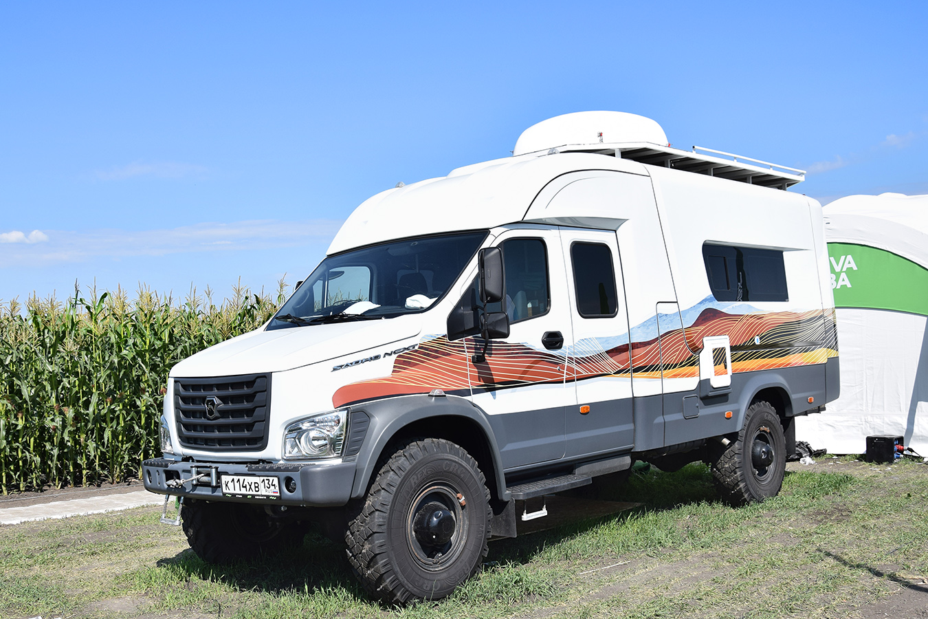 Волгоградская область, № К 114 ХВ 134 — ГАЗ-C42A43 "Садко NEXT"; Волгоградская область — День поля 2025