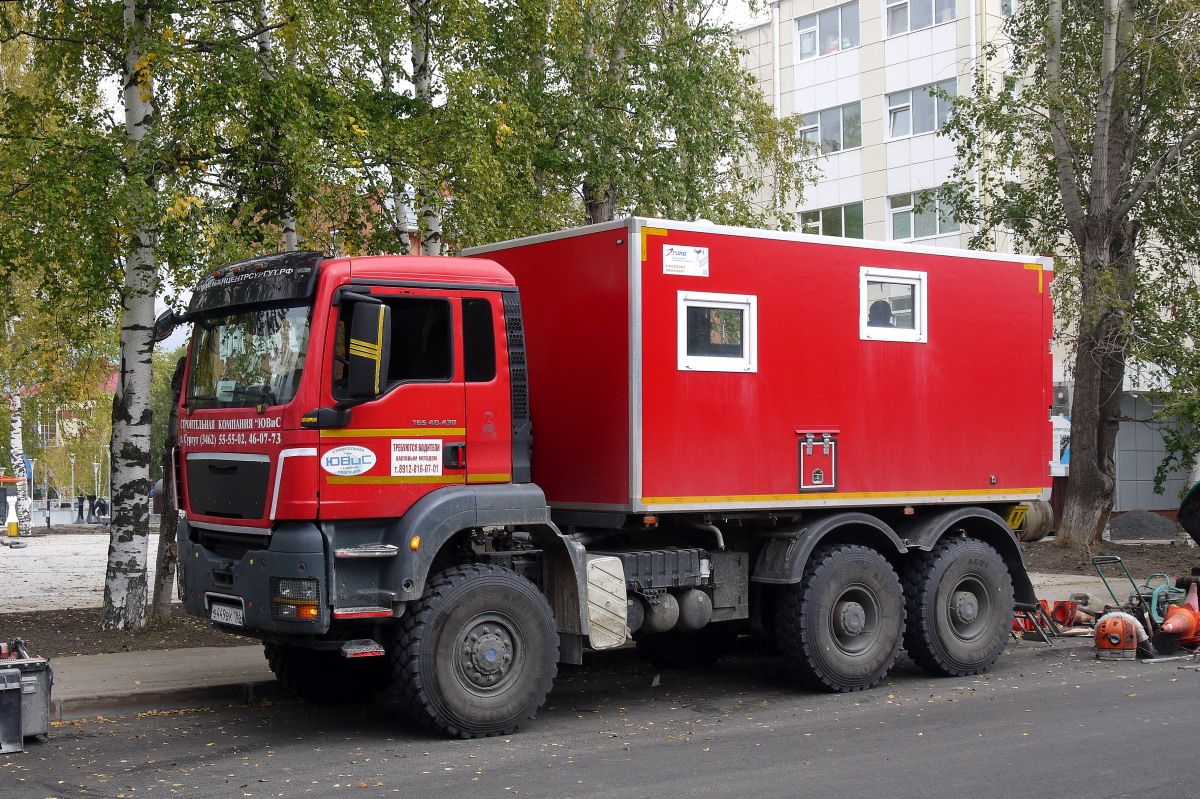 Ханты-Мансийский автоном.округ, № В 449 ВК 186 — MAN TGS 40.430