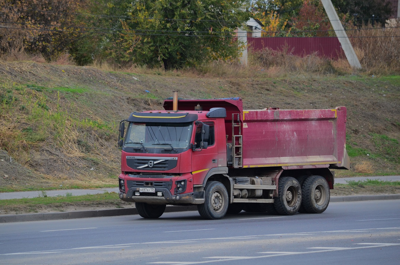 Волгоградская область, № Н 497 АУ 134 — Volvo ('2010) FMX.400