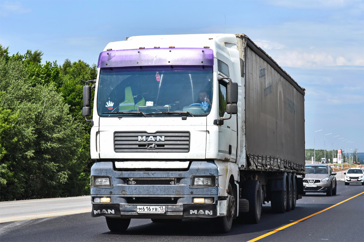 Мордовия, № М 616 УВ 13 — MAN TGA 18.410