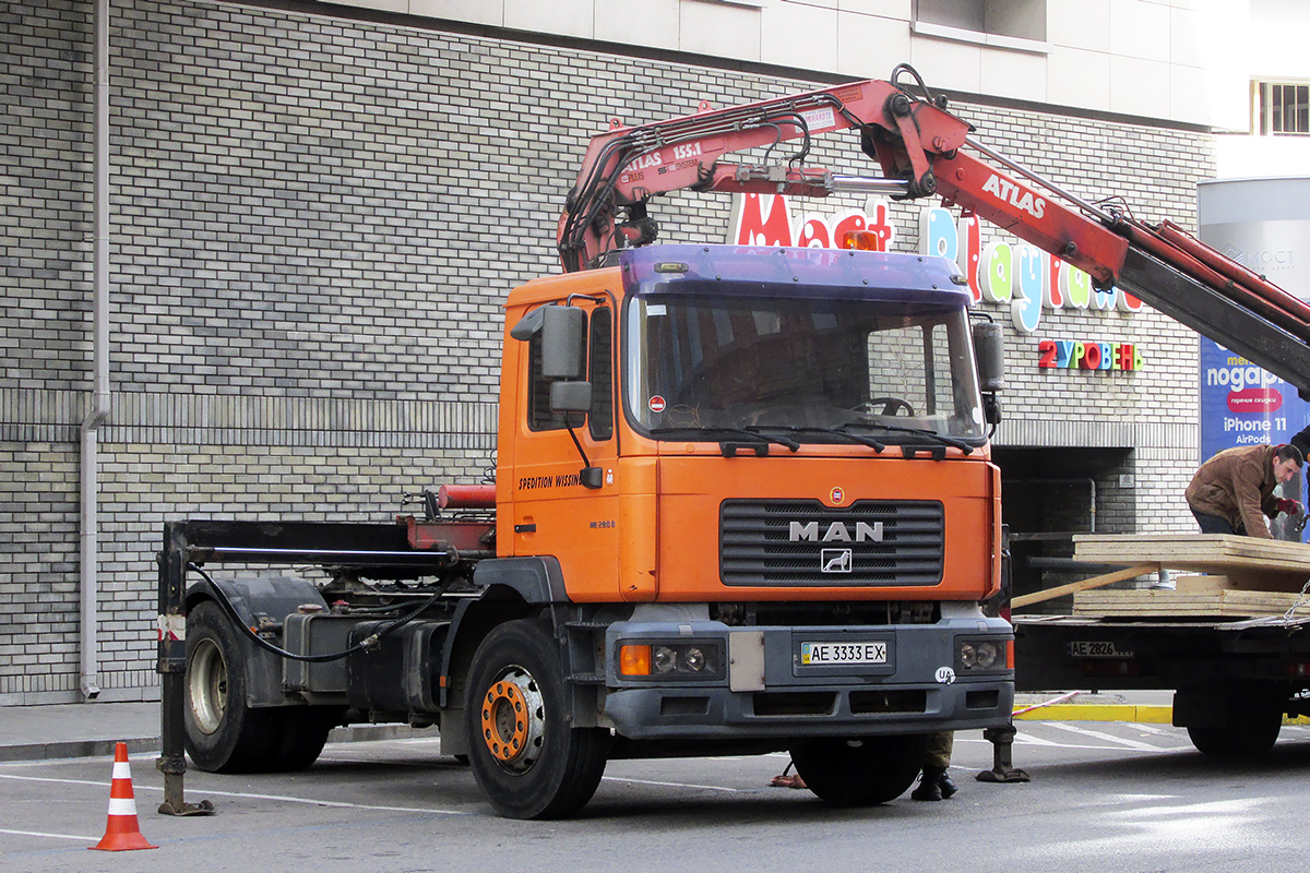 Днепропетровская область, № АЕ 3333 ЕХ — MAN M2000 (общая модель)
