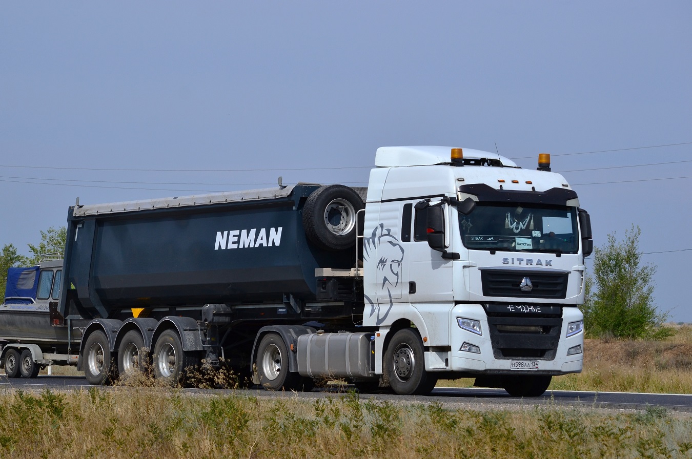 Волгоградская область, № Н 598 АА 134 — Sitrak C7H ZZ4186