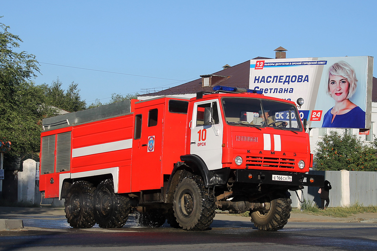 Оренбургская область, № Е 166 СХ 56 — КамАЗ-4310