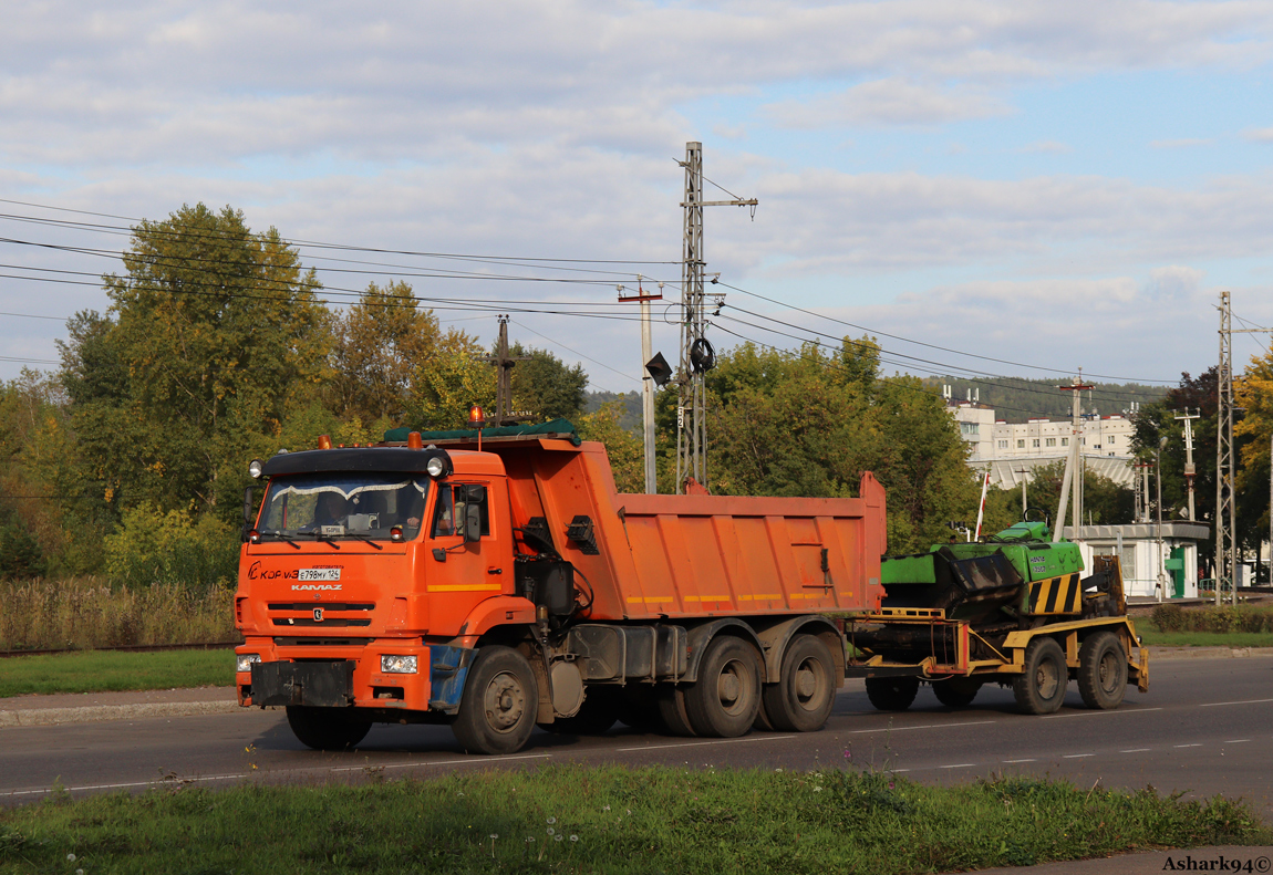 Красноярский край, № Е 798 МУ 124 — КамАЗ-6520-K4(29)