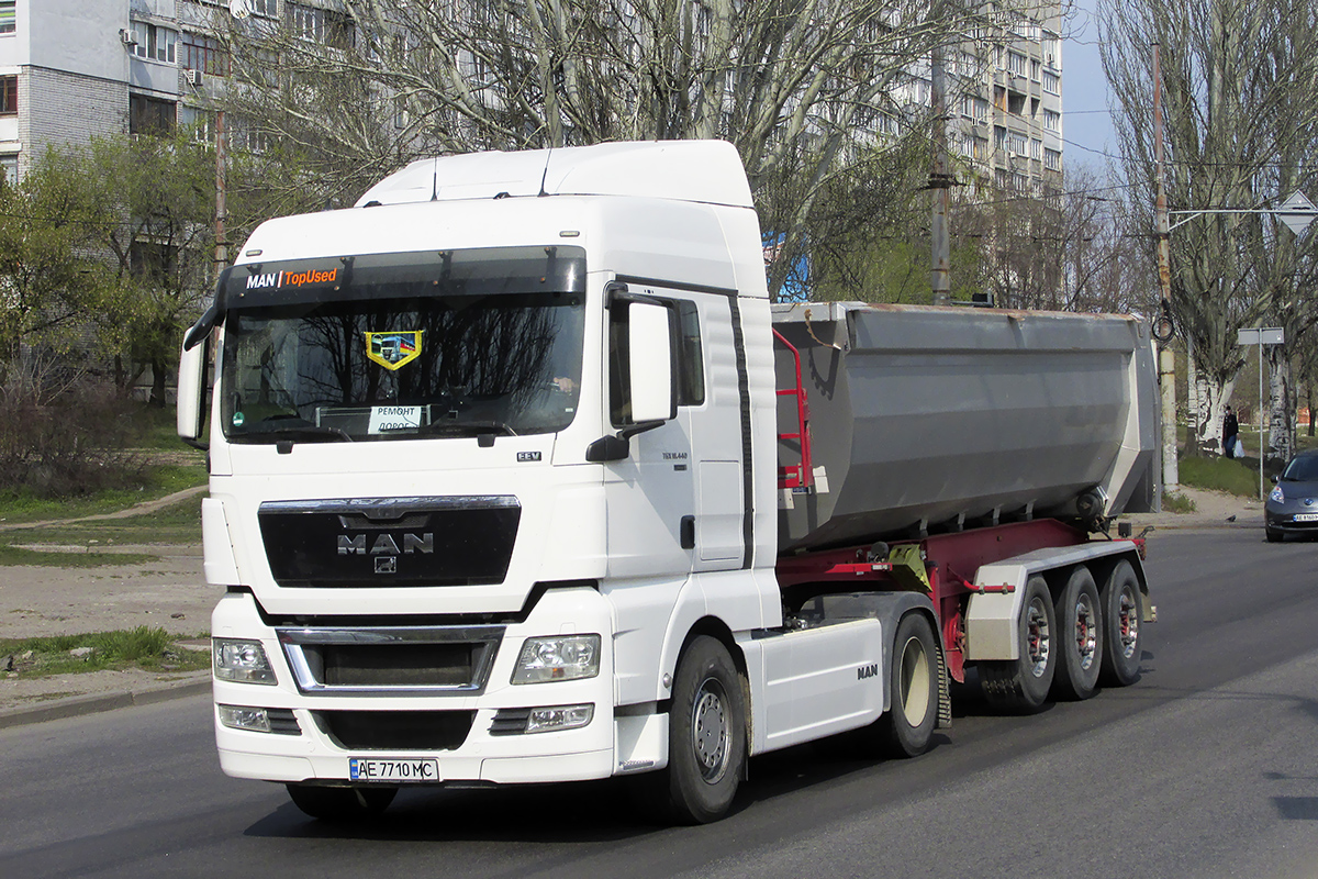 Днепропетровская область, № АЕ 7710 МС — MAN TGX ('2007) 18.440