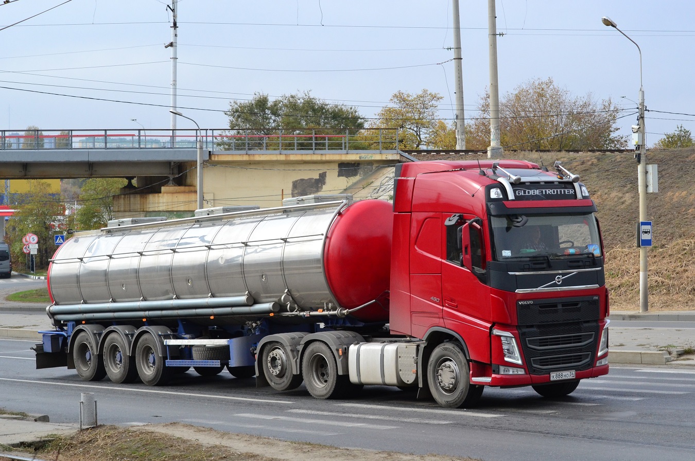 Волгоградская область, № К 888 НО 34 — Volvo ('2012) FH.460 [X9P]