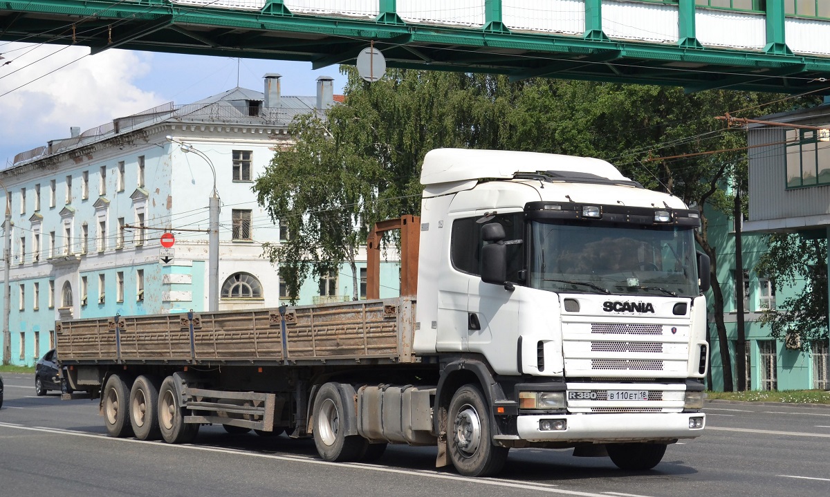 Удмуртия, № В 110 ЕТ 18 — Scania  (общая модель)