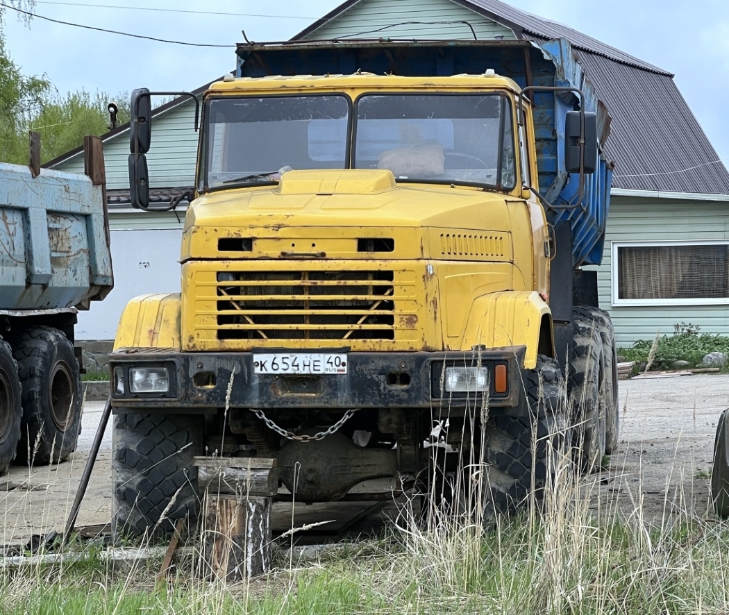 Калужская область, № К 654 НЕ 40 — КрАЗ-6322