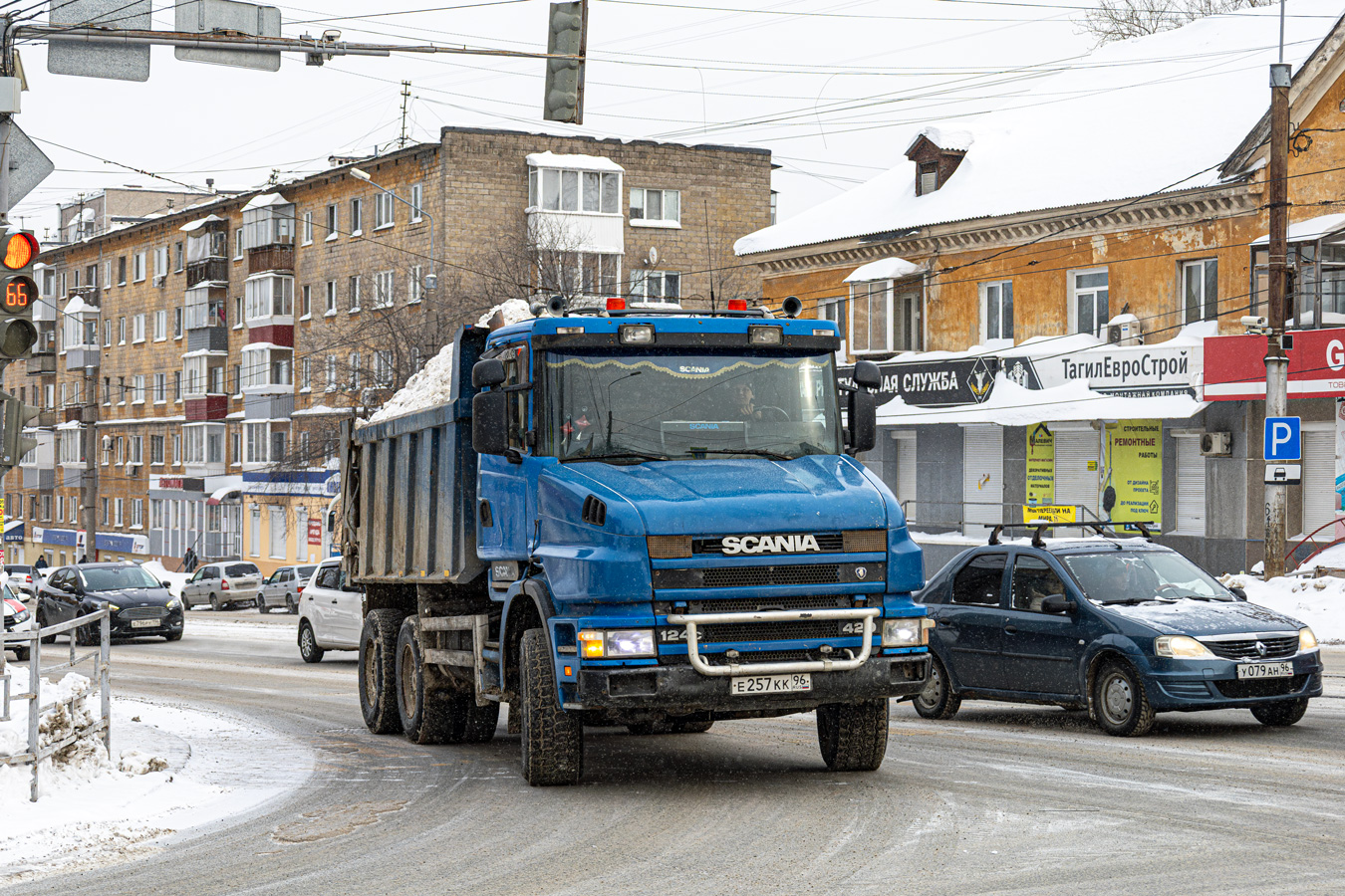 Свердловская область, № Е 257 КК 96 — Scania ('1996) T-Series 124C