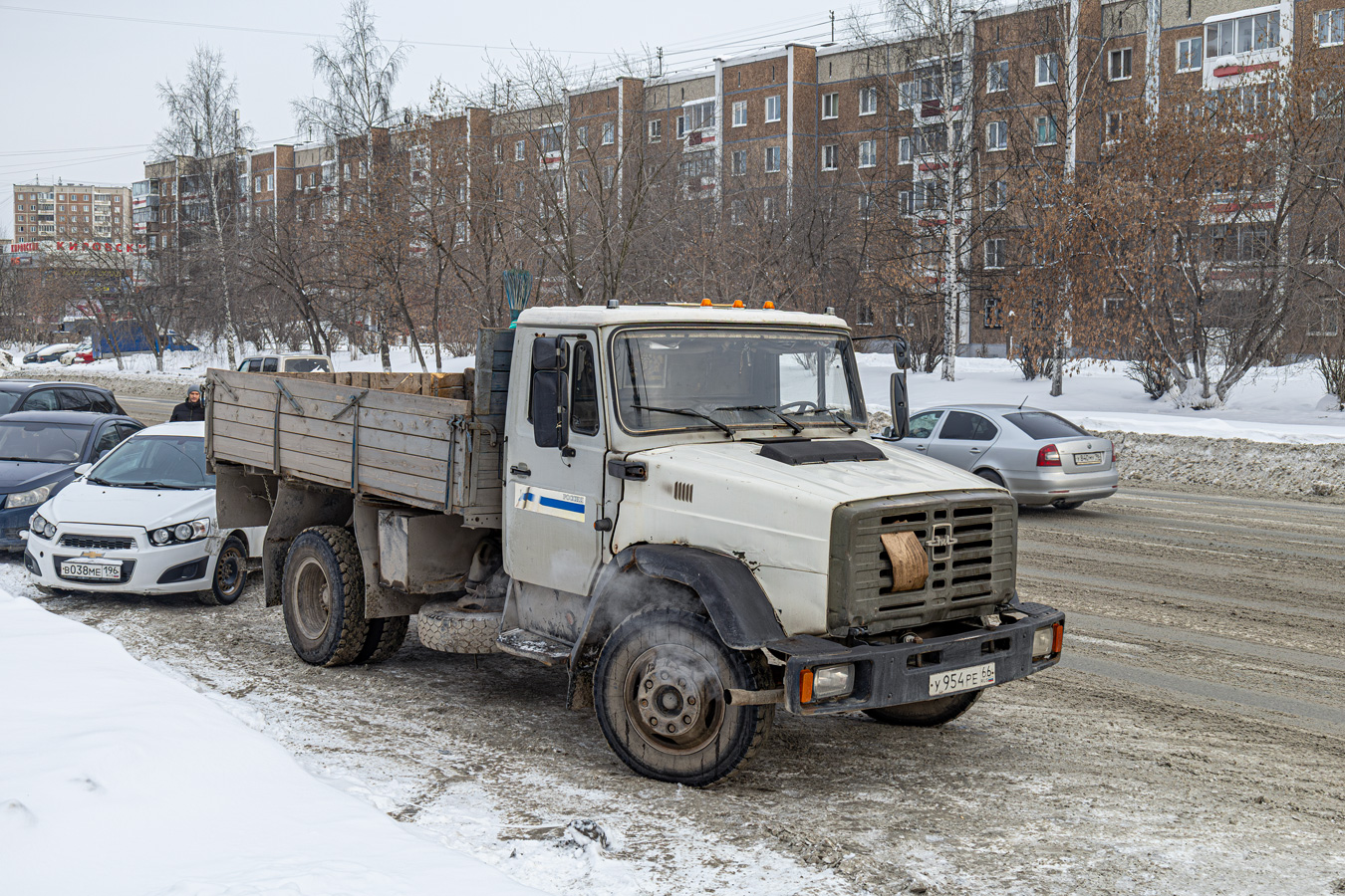 Свердловская область, № У 954 РЕ 66 — ЗИЛ-433360