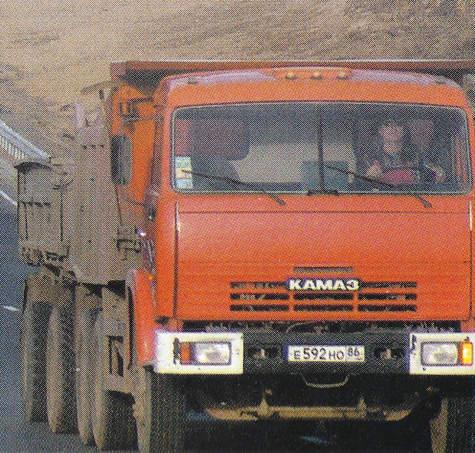 Ханты-Мансийский автоном.округ, № Е 592 НО 86 — КамАЗ-65115 (общая модель)