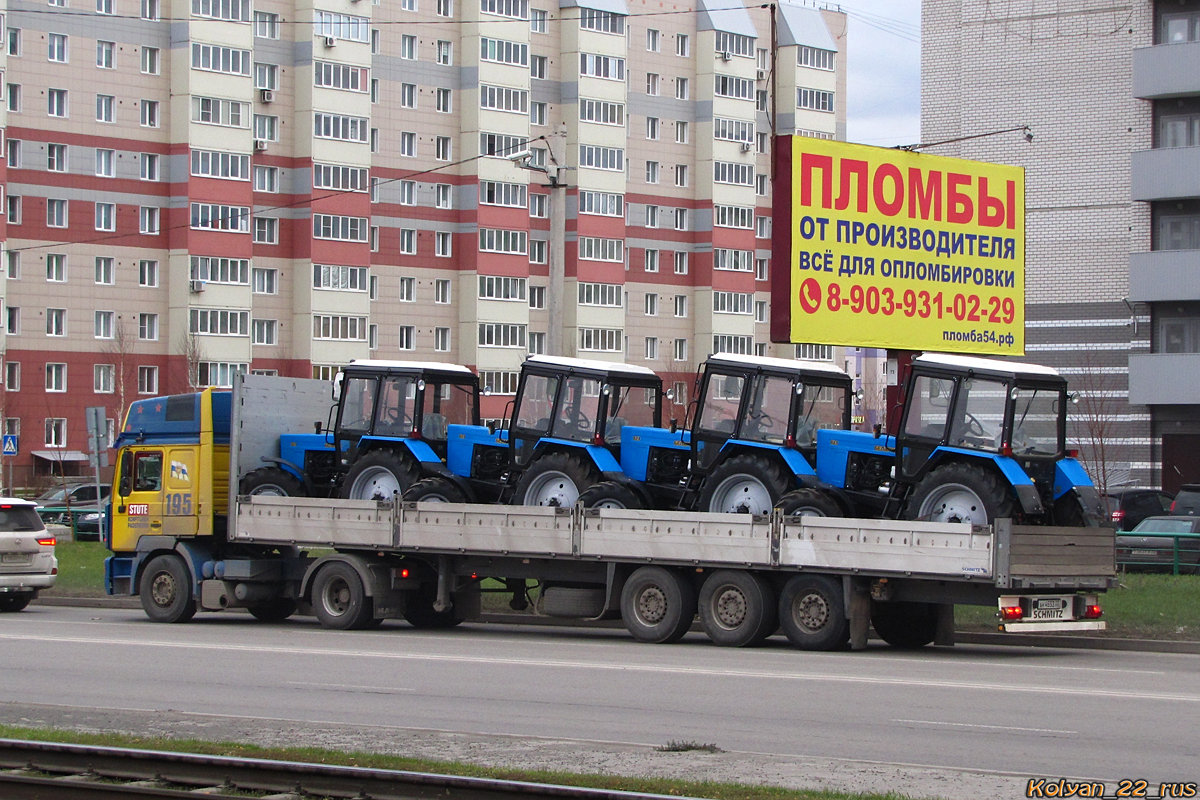 Алтайский край, № АН 4553 22 — Schmitz Cargobull (общая модель); Новая техника (Алтайский край)