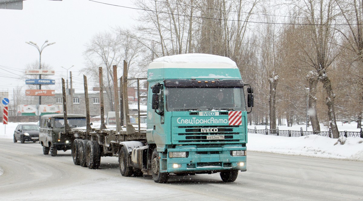 Свердловская область, № Х 652 ВА 196 — IVECO (общая модель)