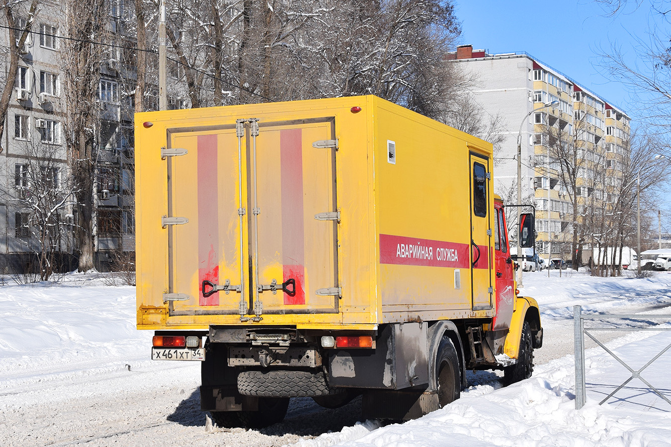 Волгоградская область, № Х 461 ХТ 34 — ЗИЛ-433362