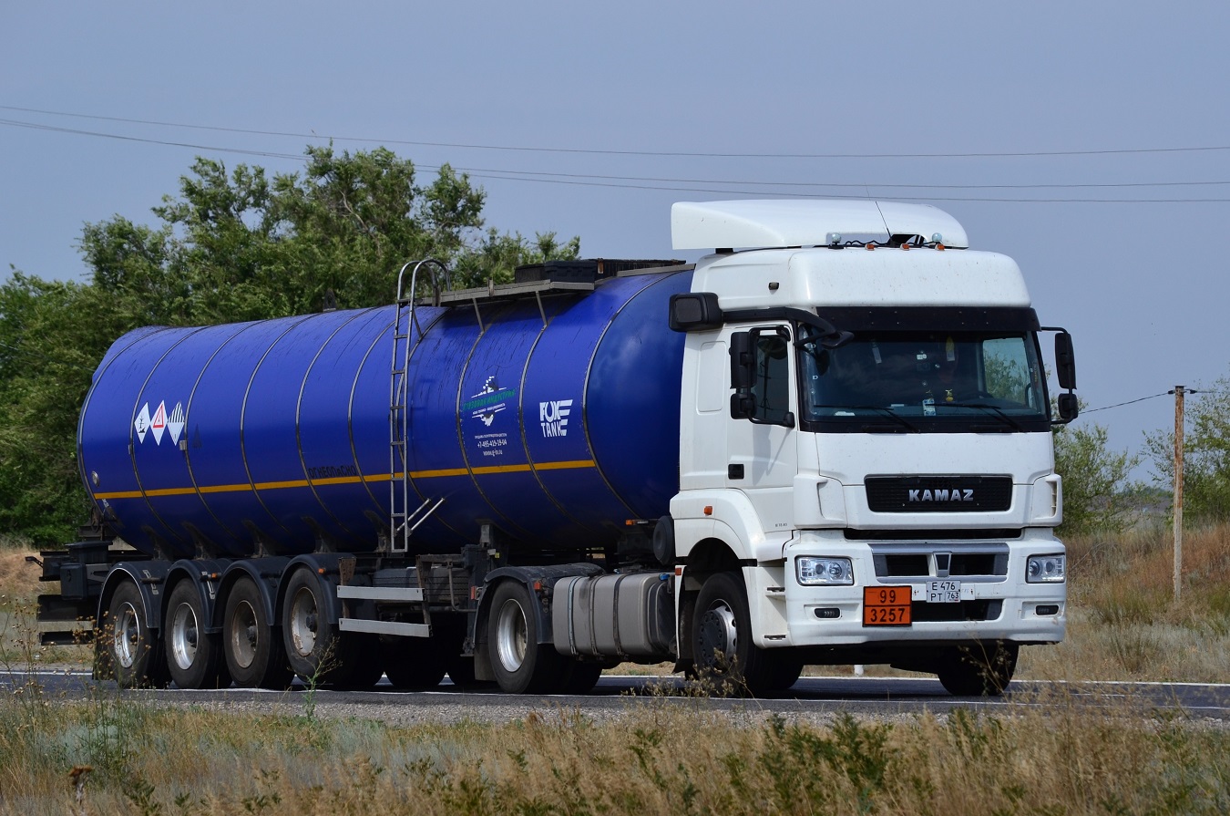 Самарская область, № Е 476 РТ 763 — КамАЗ-5490-S5(87)