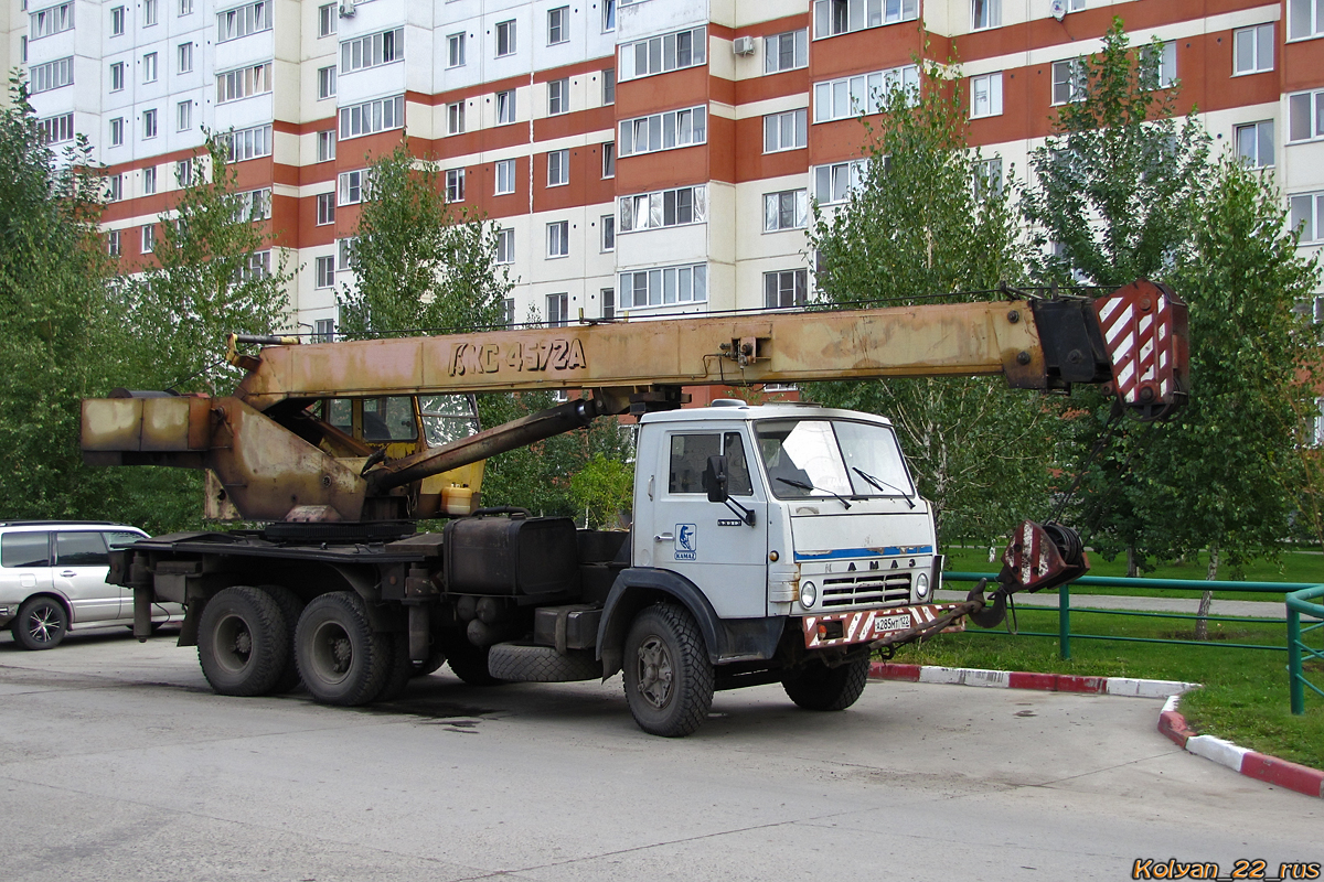 Алтайский край, № А 285 МТ 122 — КамАЗ-53213