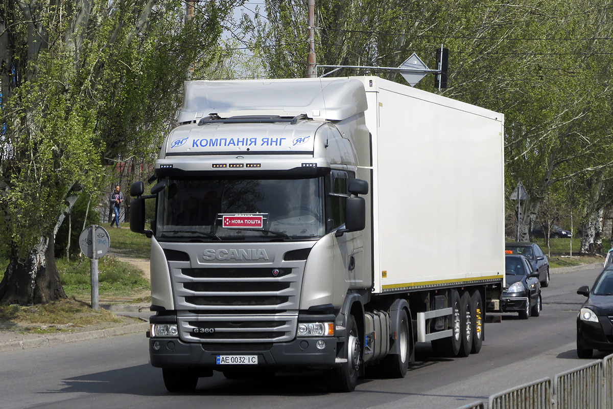 Днепропетровская область, № АЕ 0032 ІС — Scania ('2013) G360