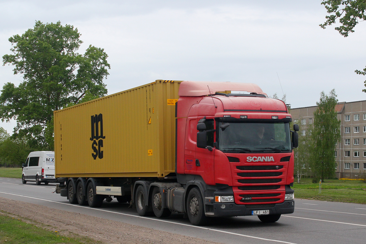 Литва, № LFI 461 — Scania ('2013) R480