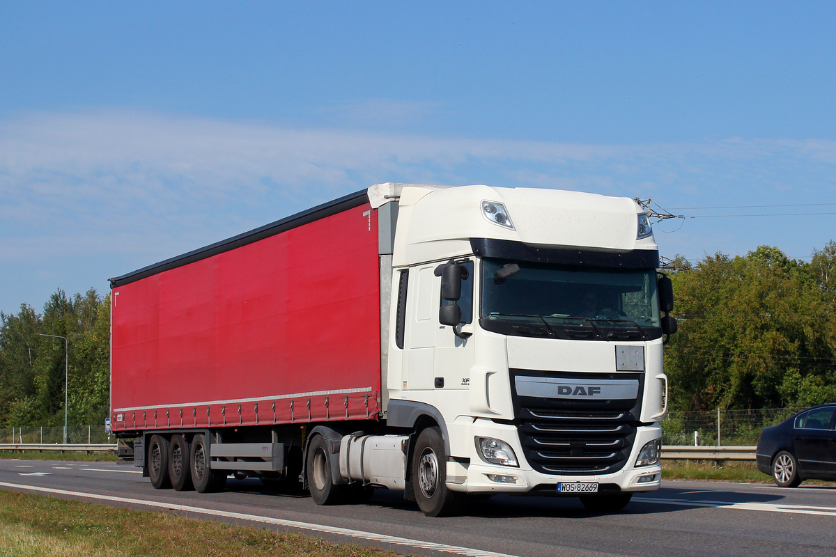 Польша, № WOS 82669 — DAF XF Euro6 FT