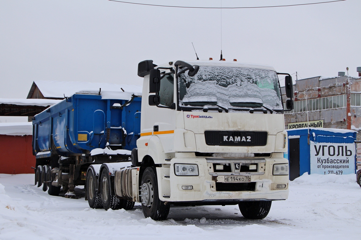 Томская область, № Е 194 КО 70 — КамАЗ-65206-T5(68)