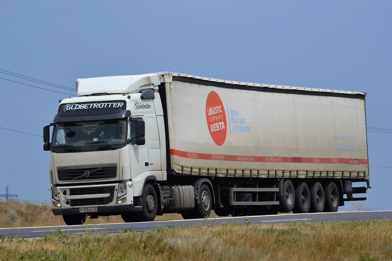 Курганская область, № Р 103 МЕ 45 — Volvo ('2008) FH.420