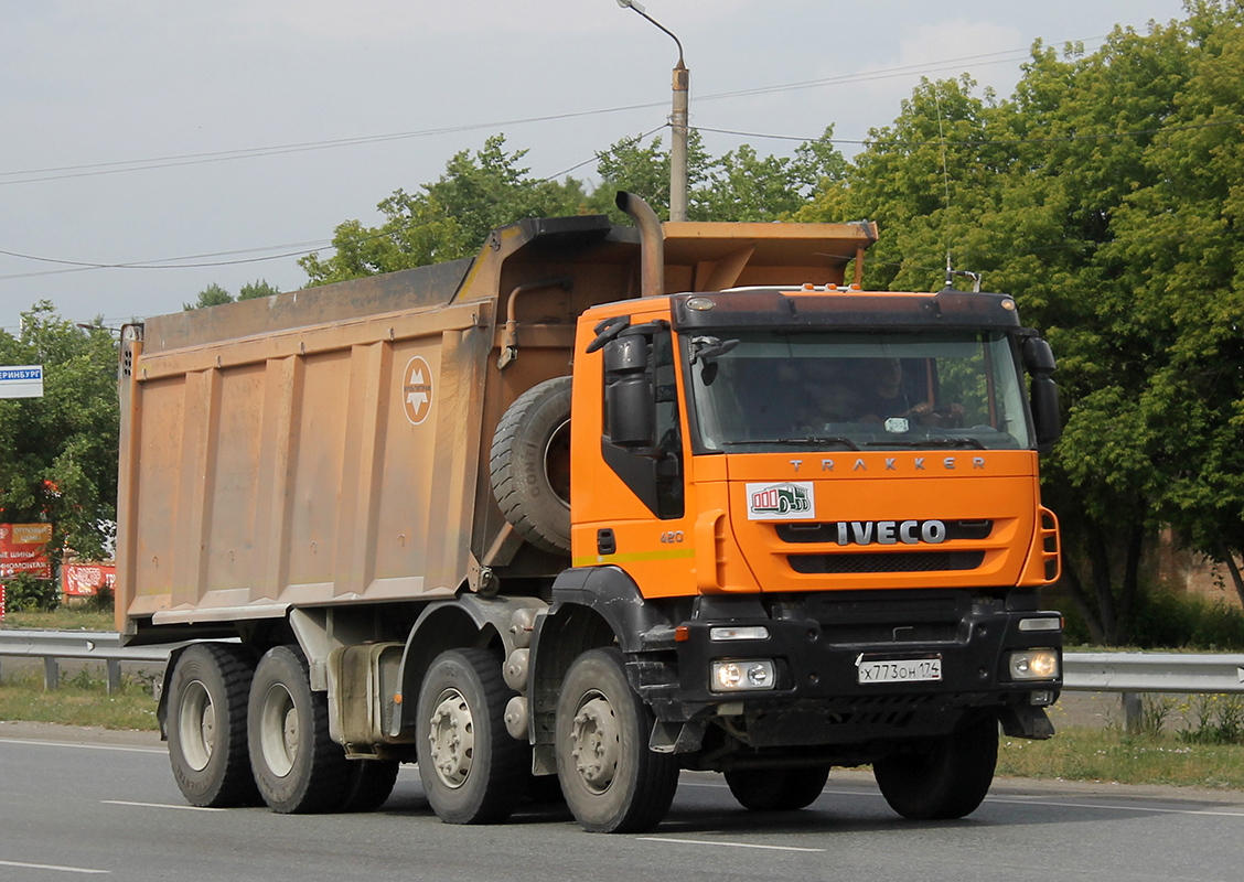 Челябинская область, № Х 773 ОН 174 — IVECO Trakker ('2007)